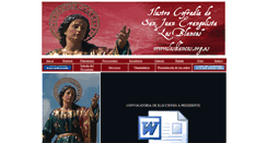 Desktop Screenshot of losblancos.org.es
